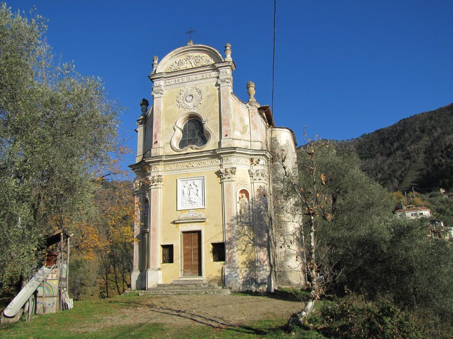 Santuario di Nostra Signora Assunta в Берци у Байардо в Лигурии