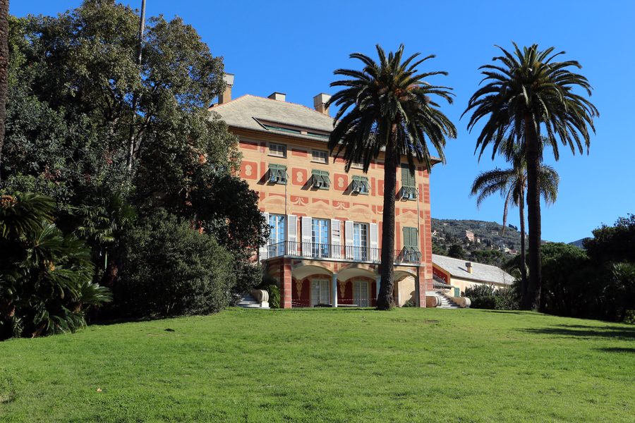 Парково-музейный комплекс Villa Grimaldi Fassio в Nervi у Генуи