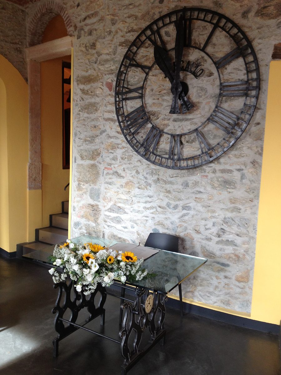 Интерьер Museo dell'Orologio da Torre Giovanni Battista Bergallo в Бардино Нуово