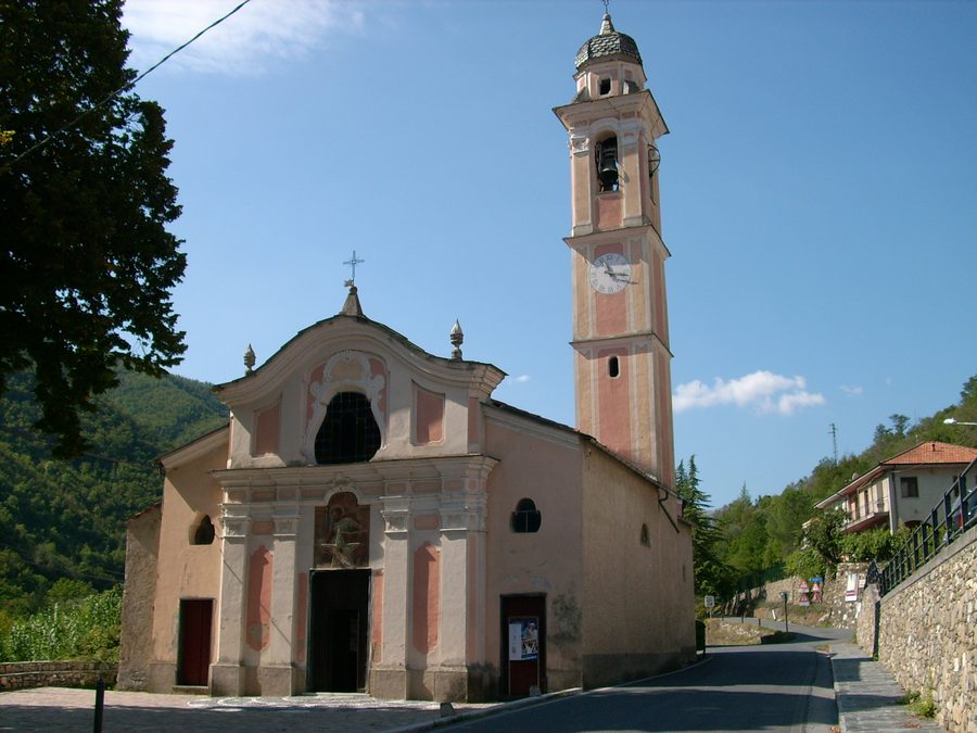 Церковь San Marco Evangelista в Borghetto d'Arroscia