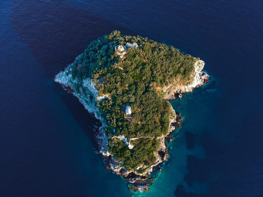 Isola di Bergeggi vor der ligurischen Küste