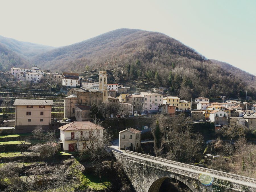 Панорама Лавины, одного из районов коммуны Rezzo
